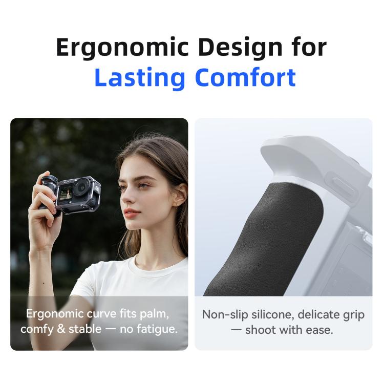 aMagisn Bluetooth Xplorer Grip Kit, For Insta360 Ace Pro 2 / Ace Pro / X5, For Insta360 GO Ultra