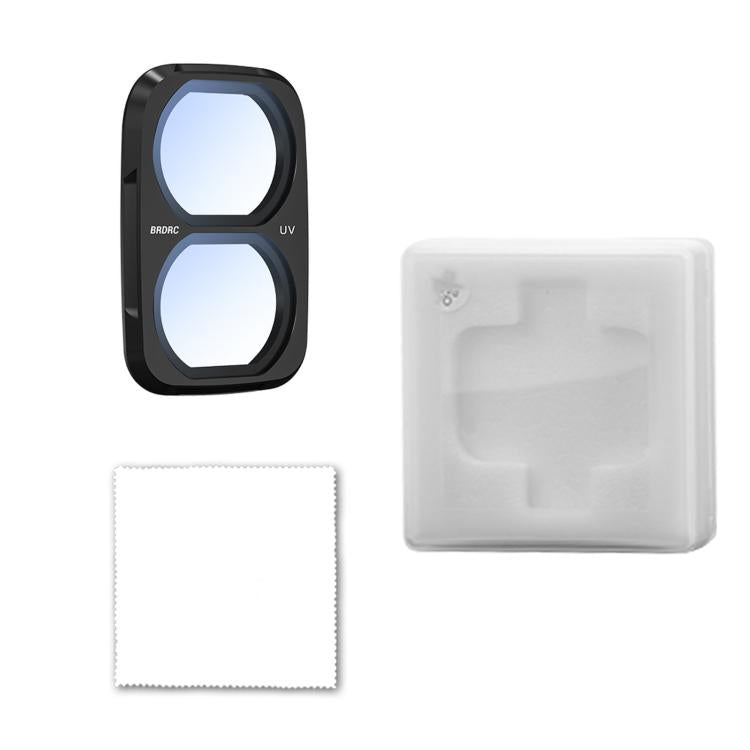 For DJI Osmo Pocket 4P BRDRC Filter Lens Protection Accessory, UV, CPL, ND16, Soft Black, Anti-Light Pollution, CPL + ND16 + Soft Black, CPL + Soft Black + Adjustable VND, CPL + Soft Black + Anti-Light Pollution + Adjustable VND