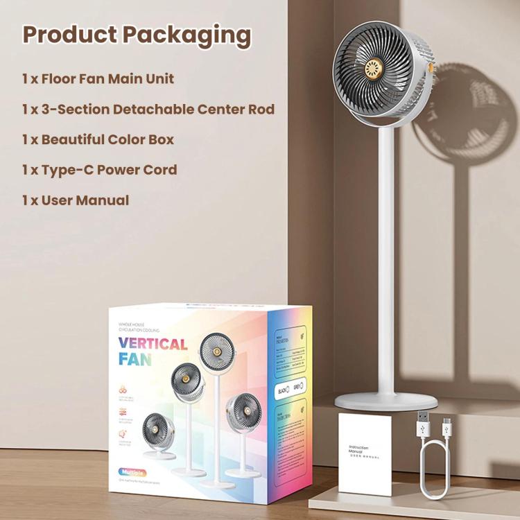 Home Use High-Power Extendable Desktop/Floor Fan
