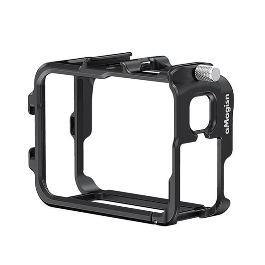 AMagisn Metal Frame Case For Insta360 Ace Pro 2 / Ace Pro / Ace Aluminum Utility Cage With Cold Shoe
