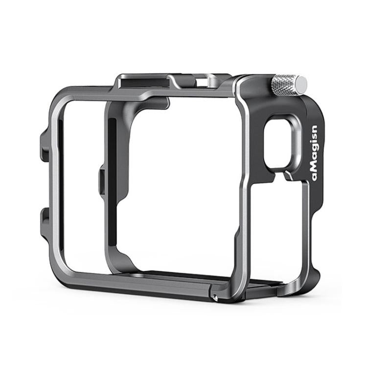 AMagisn Metal Frame Case For Insta360 Ace Pro 2 / Ace Pro / Ace Aluminum Utility Cage With Cold Shoe