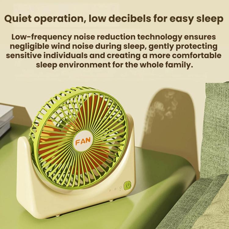 Desktop Mini USB Rechargeable Portable Fan