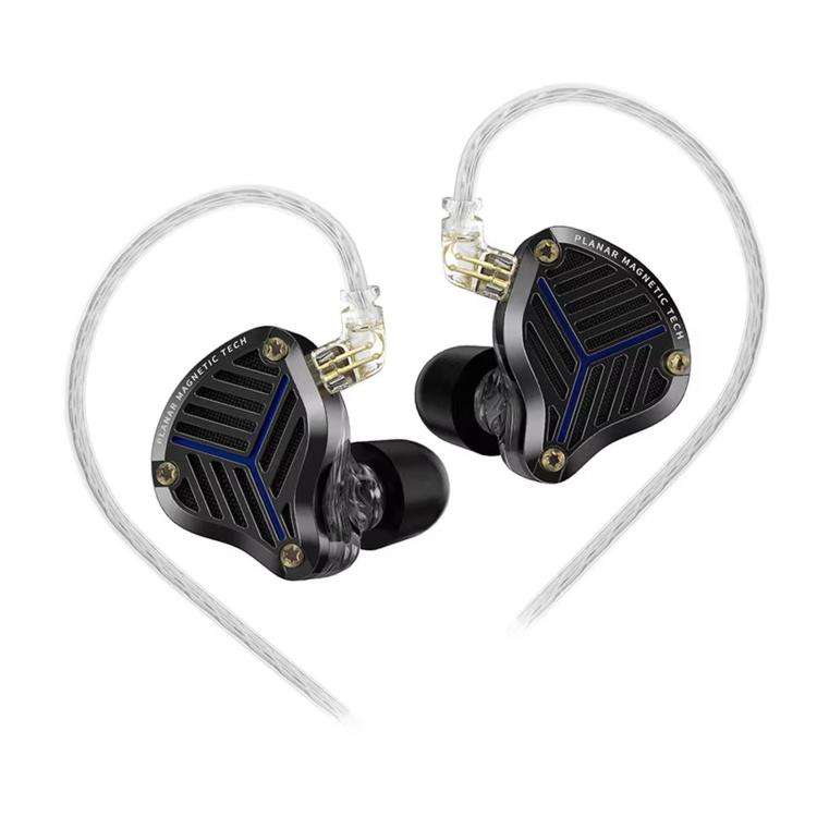 KZ-PRX Planar Diaphragm In-Ear Hi-Fi Monitoring 1.2m Wired Earphones, No Mic, With Mic