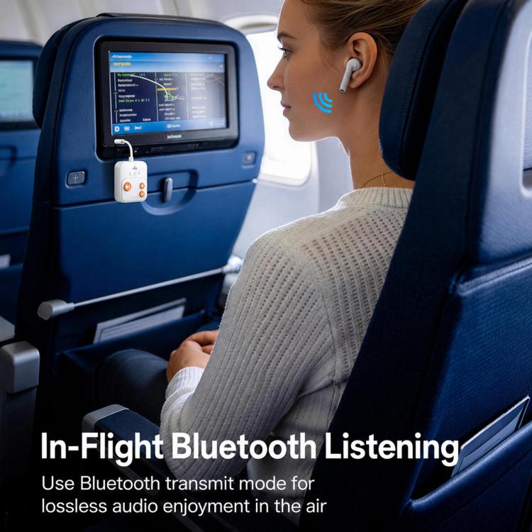 2-In-1 Bluetooth Receiver/Transmitter TF Card Music Player Adapter, A26