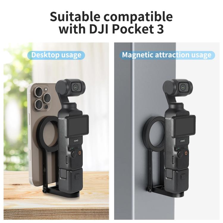 Magnetic Action Camera Mount Base, Universal 2-Prong Ball Joint, For Insta360 GO 3/3S Quick Release, For GoPro 13 Quick Release, For DJI Action 5 Pro/4/3/2 Quick Release, For 1/4inch Screw Hole Camera, Universal 17mm Ball Joint                         ...