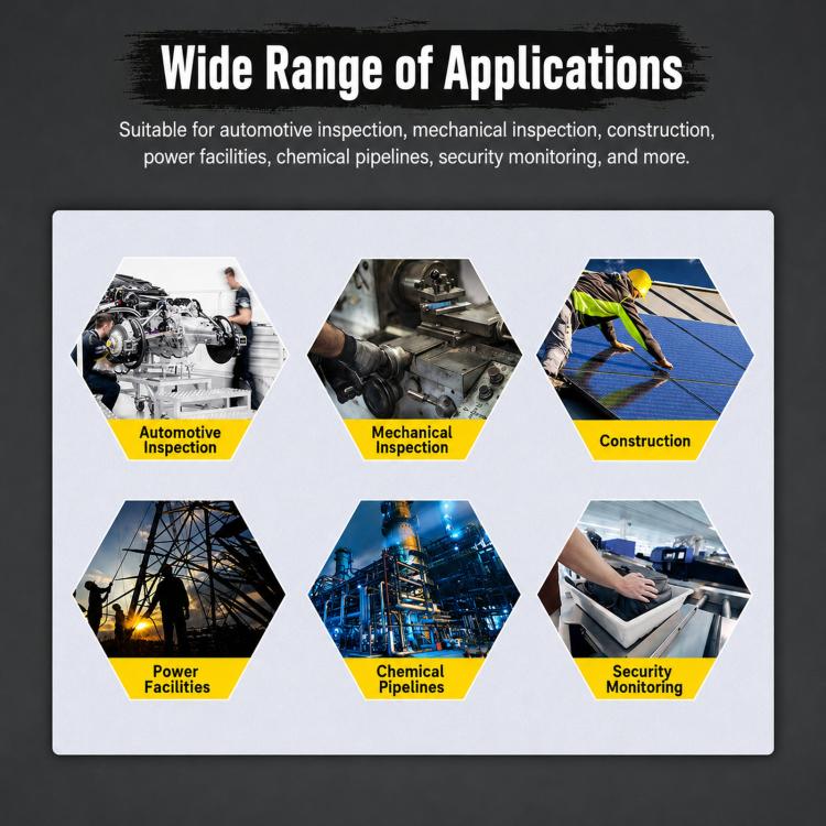 AUTOOL SVB305 1080P High Definition Visual Endoscope Deposit Inspection Tool For Auto Engine Maintenance, SVB305