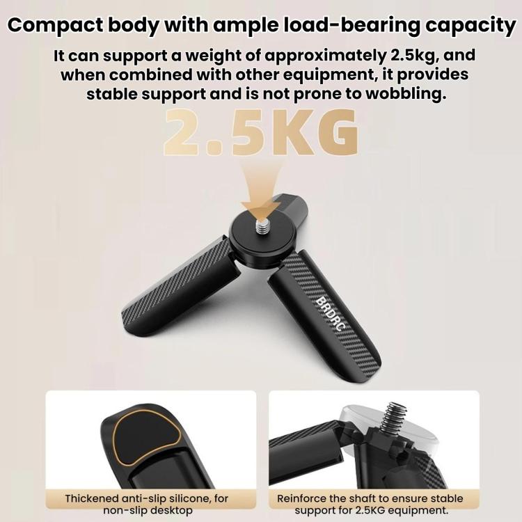 For DJI Osmo Pocket 4P / 4 / 3 BRDRC Tripod Desktop Mounting Base