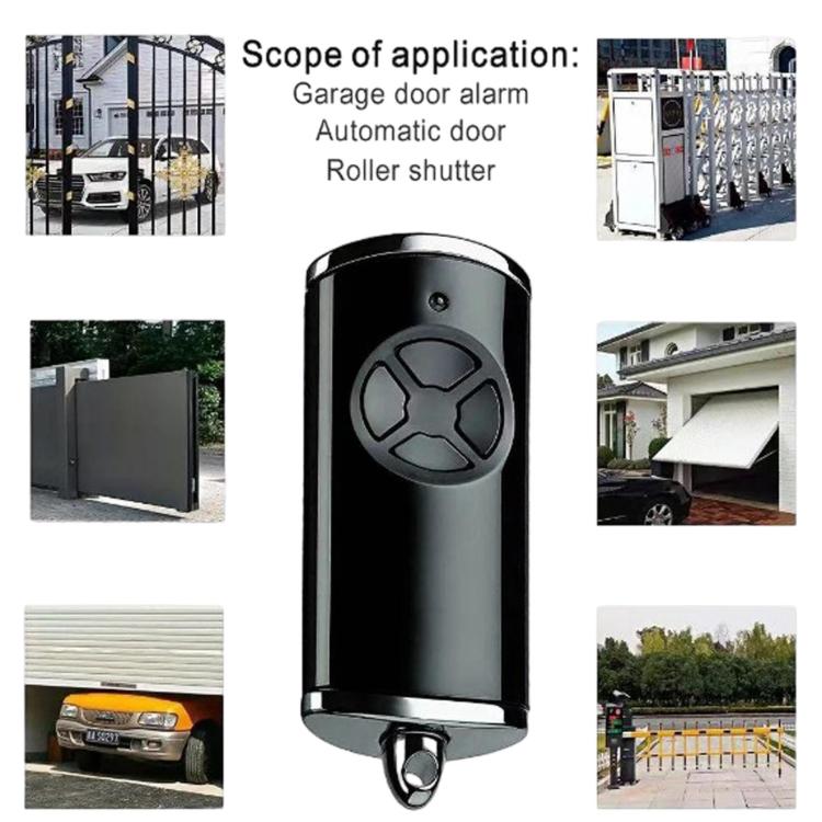 For HORMANN HSE4-868-BS 868MHz Garage Door Remote Control, 868MHz