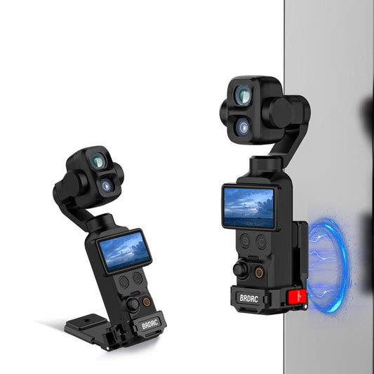 For DJI Osmo Pocket 4P / 4 / 3 BRDRC Multi-functional Magnetic Expansion Dock