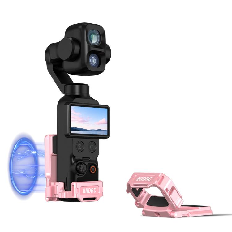 For DJI Osmo Pocket 4P / 4 / 3 BRDRC Multi-functional Magnetic Expansion Dock