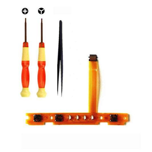 For Nintendo Switch Joy-Con SL SR Button Ribbon Flex Cable Replacement, Left Side Kit, Right Side Kit, Complete Pair Kit