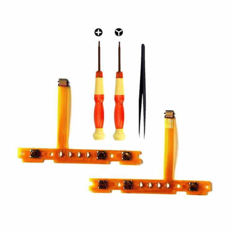 For Nintendo Switch Joy-Con SL SR Button Ribbon Flex Cable Replacement, Left Side Kit, Right Side Kit, Complete Pair Kit