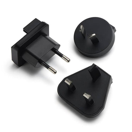Travel Plug Adapter Kit For DJI Power 140W GaN Charger Interchangeable EU UK AU Wall Plugs, Adapter Kit