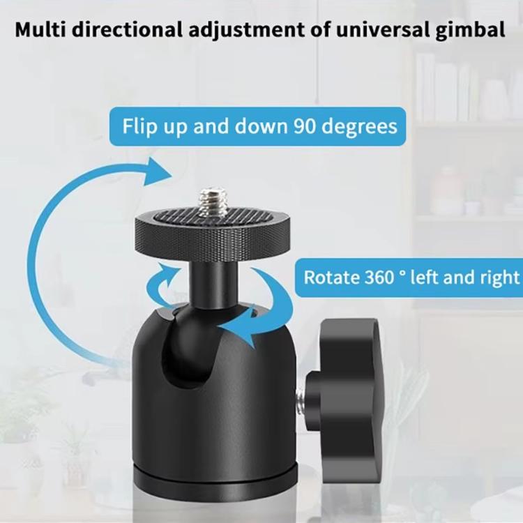 Projector Wall Mount Bracket With 1/4 inch Screw 360 Adjustable Slide Rail Bedside Stand