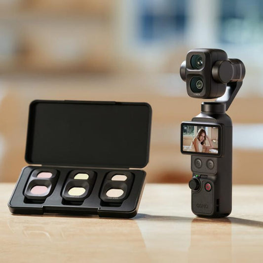 Original ND Filter Set For DJI Osmo Pocket 4P Includes ND16, ND64, and ND256, ND Filter Set