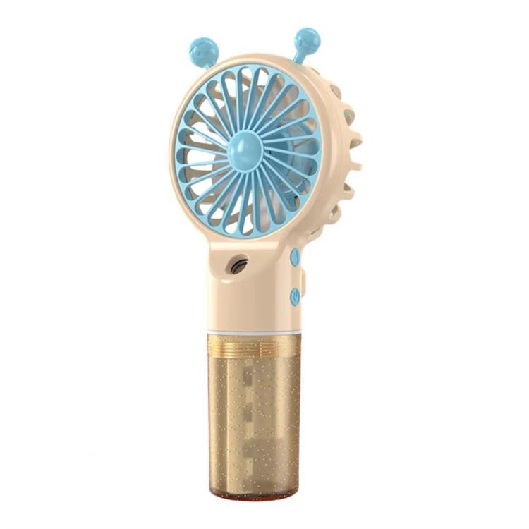 Snail Shaped Handheld Mist Fan Hydrating Portable Rechargeable Mini Fan