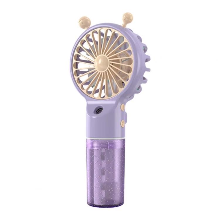 Snail Shaped Handheld Mist Fan Hydrating Portable Rechargeable Mini Fan
