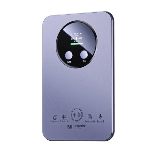 FW922H AI Smart Card Voice Recorder For Office Meetings 152 Languages Recognition Magnetic Suction Audio Recorder, FW922H