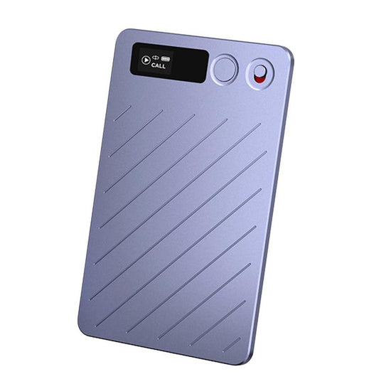 FW920DLT Ultra-Thin Portable Card Voice Recorder AI Text Transcription & Intelligent Summary Audio Recorder, FW920DLT