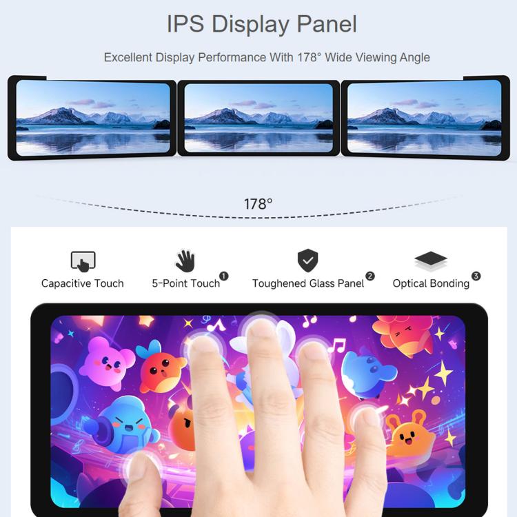 Waveshare 6.25inch DSI Capacitive Touch Display Type B 720 × 1560 Resolution IPS Panel, 35000