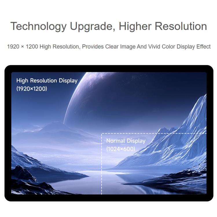 Waveshare 11EP-CAPLCD 11inch Capacitive Touch Display 1920×1200 Resolution, 10-Point Touch, EU Plug, UK Plug, US Plug