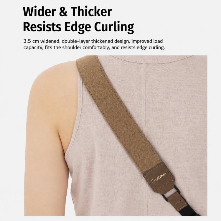 Quick Release Camera Strap Vintage Canvas Neck Shoulder Strap For DSLR Mirrorless Cameras, D337
