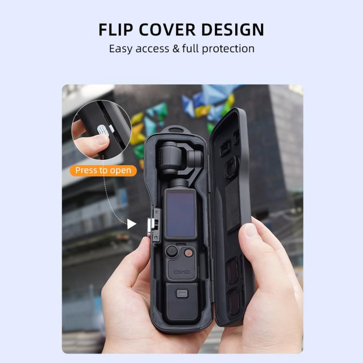 For DJI Osmo Pocket 4 / 3 BRDRC Filter Storage Lens Protection Case