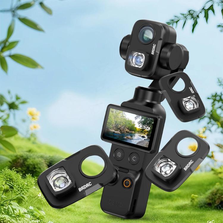 For DJI Osmo Pocket 4P BRDRC 108 Degree Extender External Filter