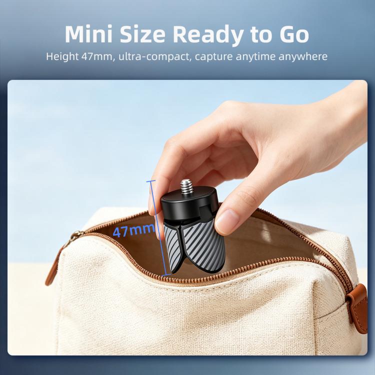 Mini Desktop Tripod Mount For DJI, Insta360, GoPro And Other Action Cameras