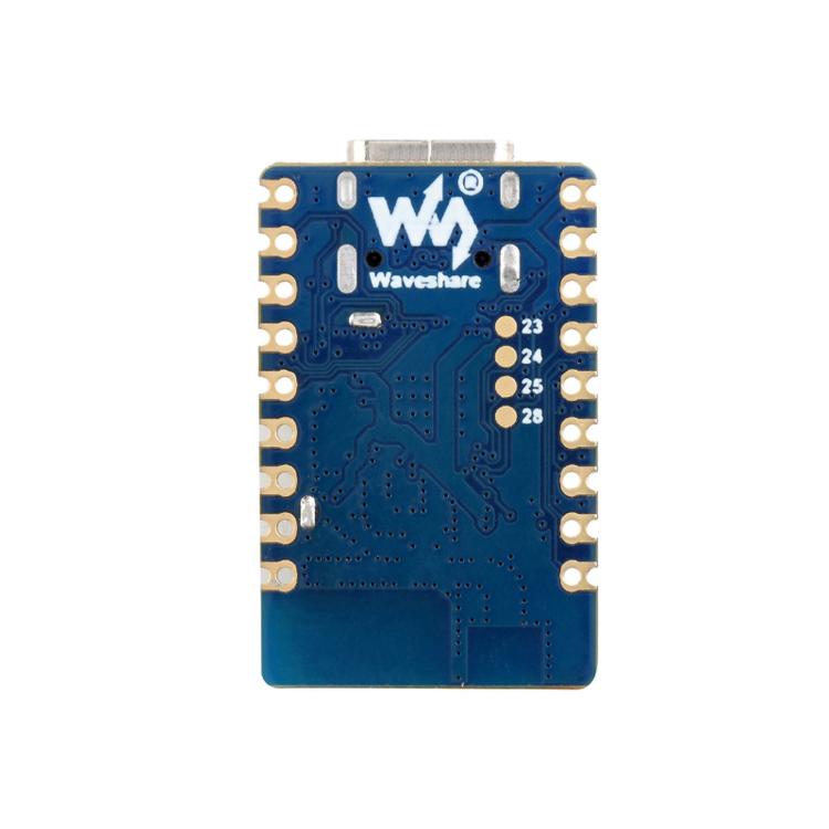 Waveshare ESP32-C5-Zero Mini Development Board With RISC-V 32-Bit Processor, No Pin Header, Pin Header Soldering