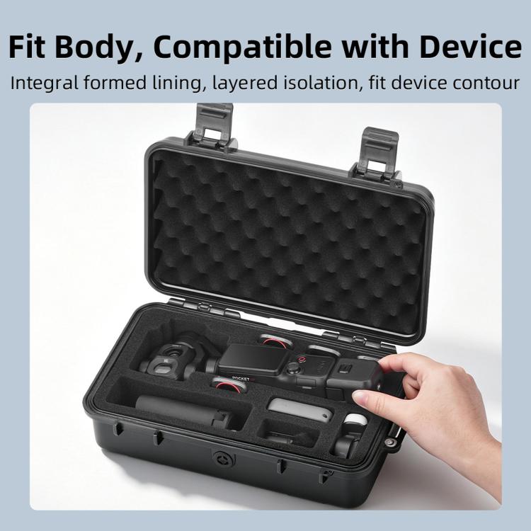 For DJI Osmo Pocket 4P BRDRC Portable Explosion-Proof Storage Case