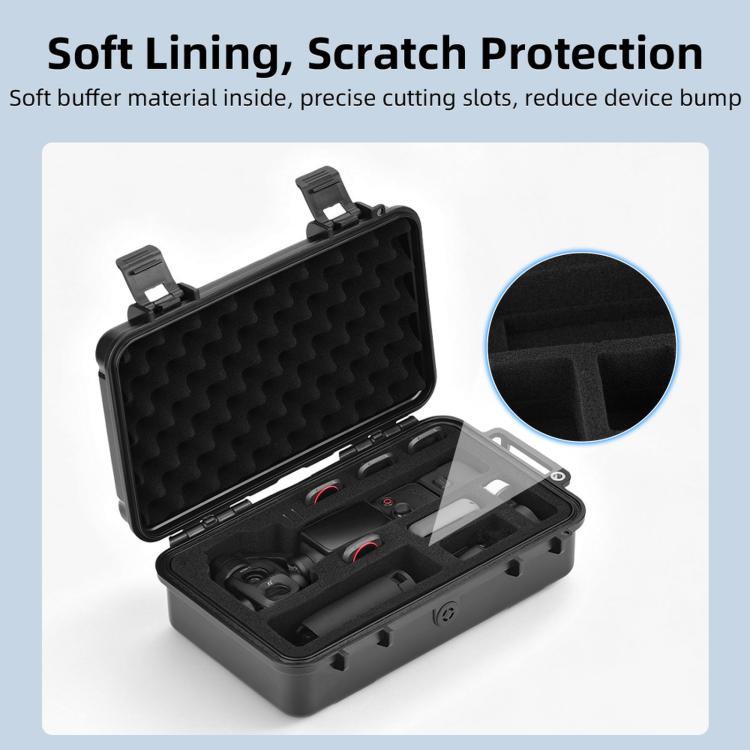 For DJI Osmo Pocket 4P BRDRC Portable Explosion-Proof Storage Case
