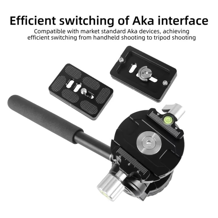 Hydraulic Damping Video Head With Auto-Rebound For Telephoto DSLRs Tripods Live Streaming, BEXIN DT-02RV 720 Degree Dual Panoramic, BEXIN DT-02SV 360 Degree Panoramic