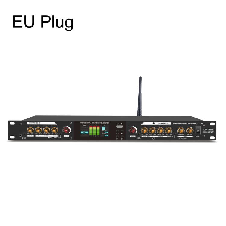 MP-300 Professional Audio Exciter Pre-Processor With Bluetooth USB Optical Input For KTV Stage, EU Plug, US Plug, UK Plug
