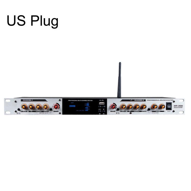 MP-300 Professional Audio Exciter Pre-Processor With Bluetooth USB Optical Input For KTV Stage, EU Plug, US Plug, UK Plug