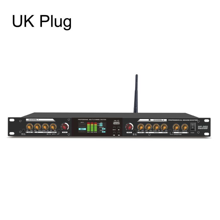 MP-300 Professional Audio Exciter Pre-Processor With Bluetooth USB Optical Input For KTV Stage, EU Plug, US Plug, UK Plug