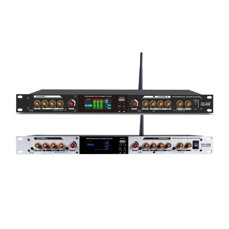 MP-300 Professional Audio Exciter Pre-Processor With Bluetooth USB Optical Input For KTV Stage, EU Plug, US Plug, UK Plug