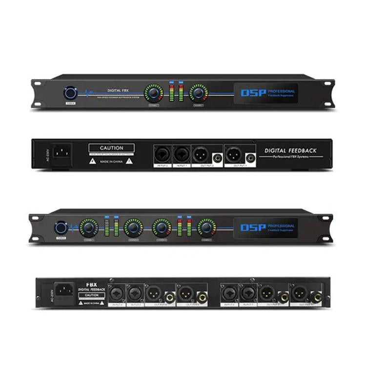 DSP Digital Feedback Suppressor Professional Anti-Howling Processor For Microphones, FBX220, FBX440