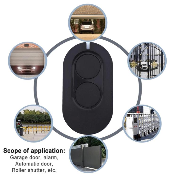 433MHz For DITEC Entrematic ZEN2 / ZEN4 Rolling Code Garage Door Remote Control, 2 Key, 4 Key