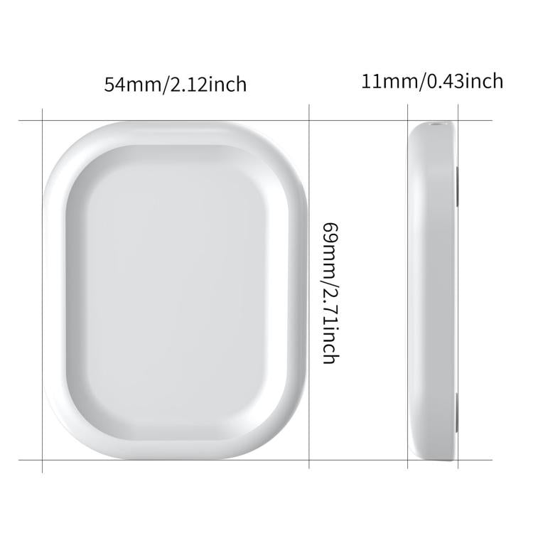 A02 3W Type-C Wireless Charger For Apple / Huawei / OPPO / Samsung Bluetooth Earphones
