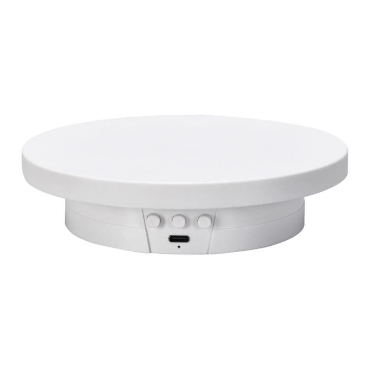 360-Degree Electric Rotating Display Stand/Live Streaming Shooting Base, 10cm Plugged In White, 10cm Plugged In Black, 11cm Rechargeable White, 11cm Rechargeable Black, 15cm Plugged In White, 15cm Plugged In Black, 15cm Rechargeable White              ...