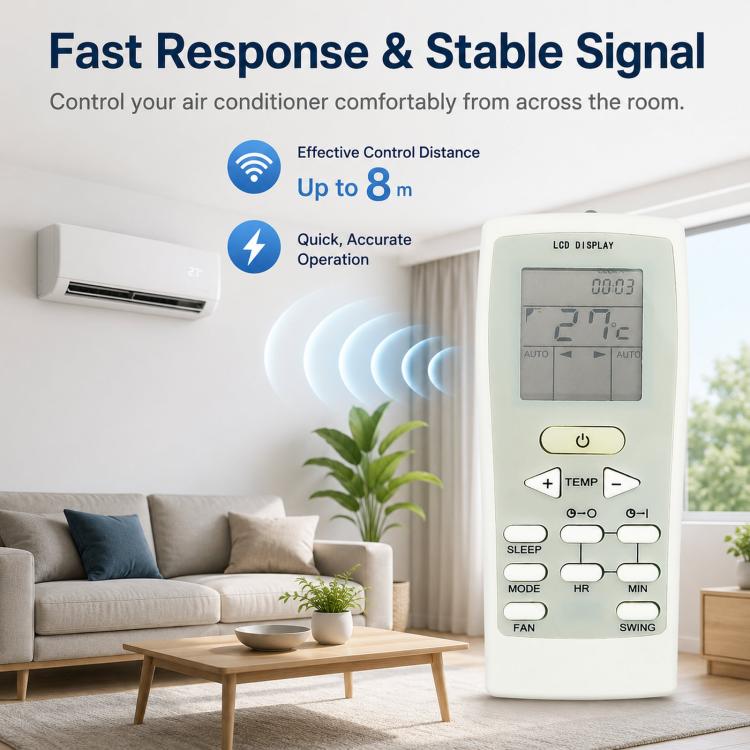 For Galanz GZ-12A-E1 Air Conditioner Replacement AC Remote Control