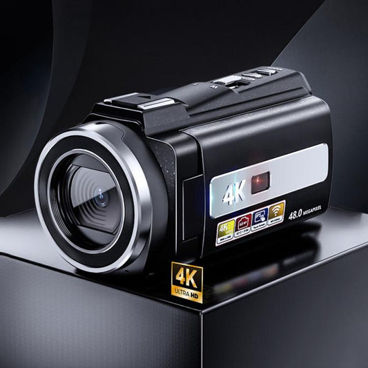 4K Video Camera Camcorder 48MP 3.0 Inch IPS Touch Screen With IR Night Vision 16X Digital Zoom WiFi Remote Control, No Card, With 16GB Card, With 32GB Card, With 64GB Card