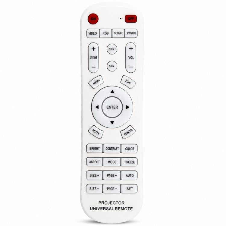 Universal Projector Remote Control Replacement Compatible with Epson BenQ Optoma Acer NEC