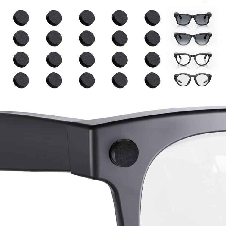 For Meta Ray-Ban Wayfarer / Skyler / Headliner 20pcs /Box Smart Glasses Privacy LED Light Stickers