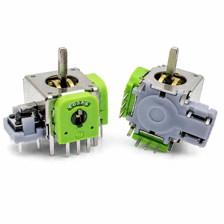 For Sony PS4 / Nintendo Switch Pro 13x13mm Controller 3D Metal Joystick Controller Potentiometer Joystick, 13x13mm