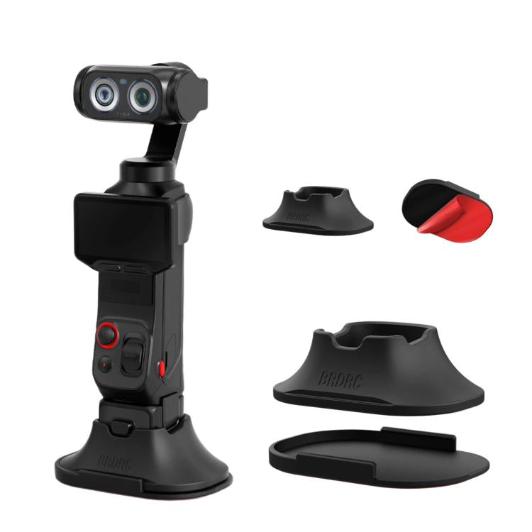 For Insta360 Luna Ultra BRDRC Desktop Detachable Adhesive Mounting Base