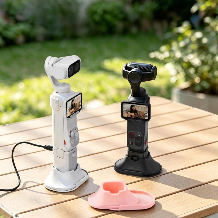 For Insta360 Luna Ultra BRDRC Desktop Detachable Adhesive Mounting Base