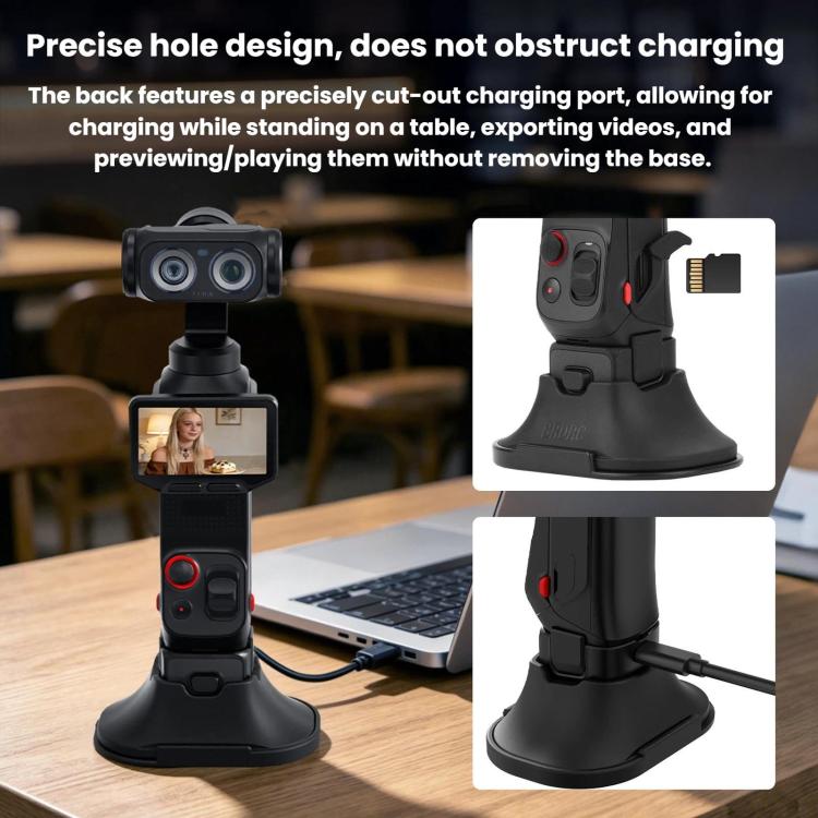 For Insta360 Luna Ultra BRDRC Desktop Detachable Adhesive Mounting Base