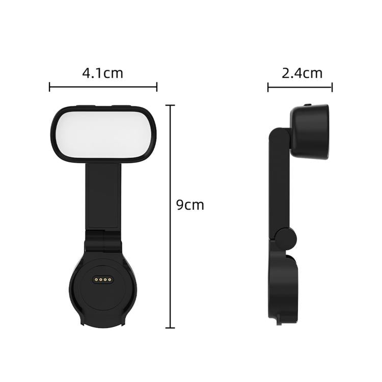 For DJI Osmo Pocket 4 BRDRC Camera Handheld Gimbal Selfie Fill Light